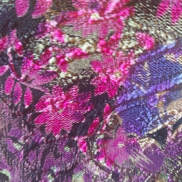 Vintage Chico's VNeck Floral Top - Picture 4 of 4